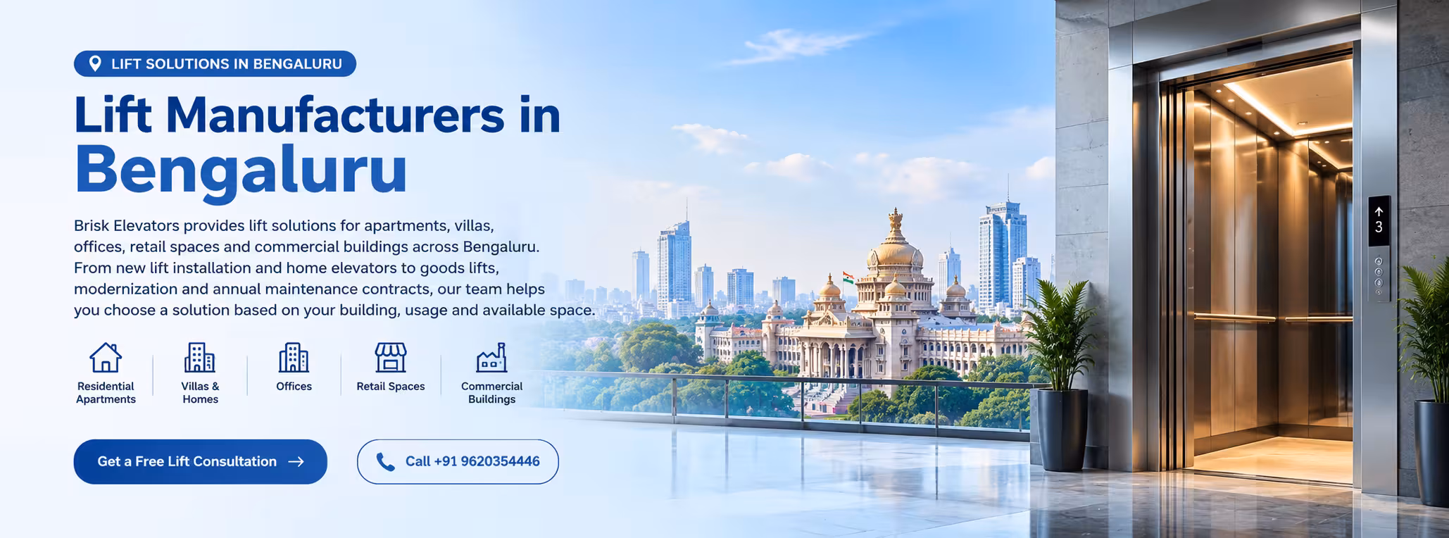 Lift Manufacturers in Bengaluru